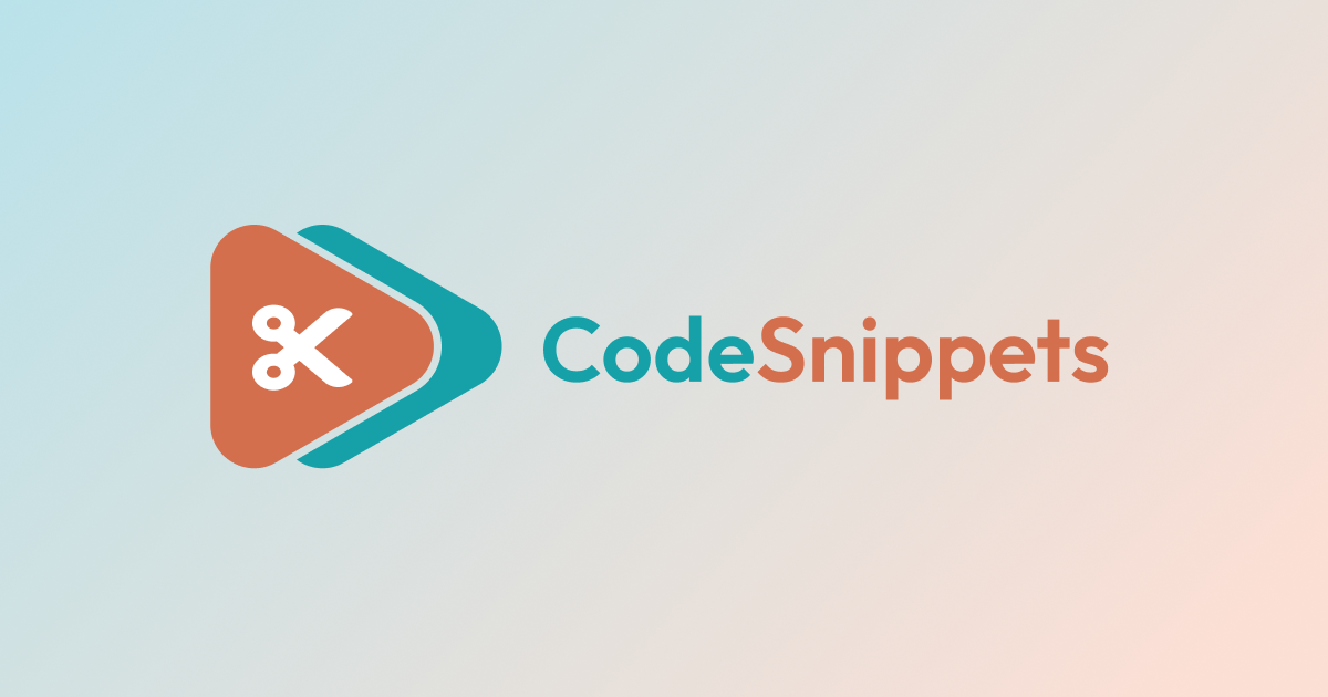 code snippets